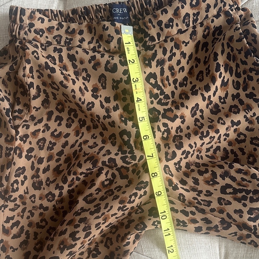 J. Crew Leopard Print Pants - Brown and Black - Picture 5 of 10